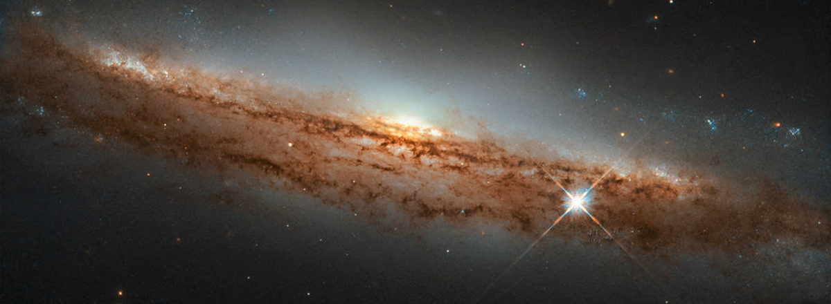 Hubble Space Telescope Captured an Image of a New Galaxy