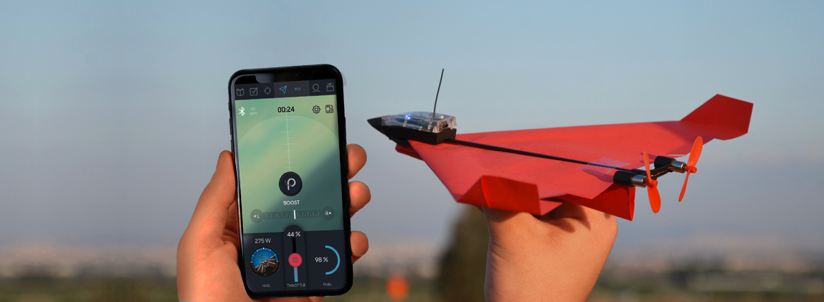 The Smartphone-Controlled Paper Airplane Raised More Than a Million Dollars on Kickstarter