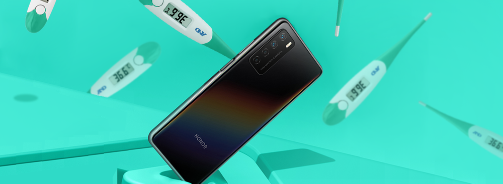 The Honor Play 4 Pro Smartphone Received a Temperature Sensor