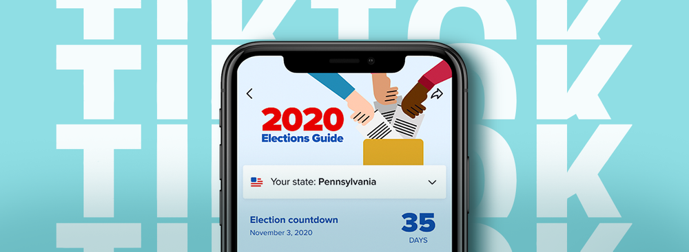 TikTok Launched an in-App US Election Guide to Fight Misinformation