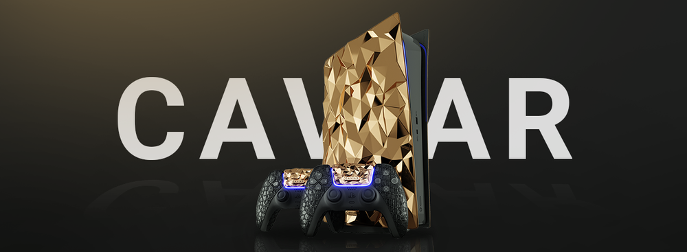 Caviar Brand Unveils PS5 Limited Edition With 20 Kilograms of Solid Gold