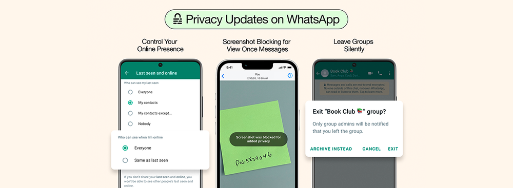 WhatsApp Introduced New Privacy Updates and Launched a Windows Native App