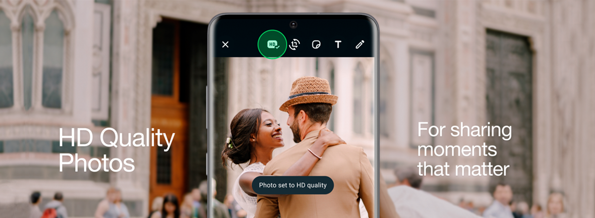 WhatsApp Now Lets Its Users Send Higher-Quality Photos
